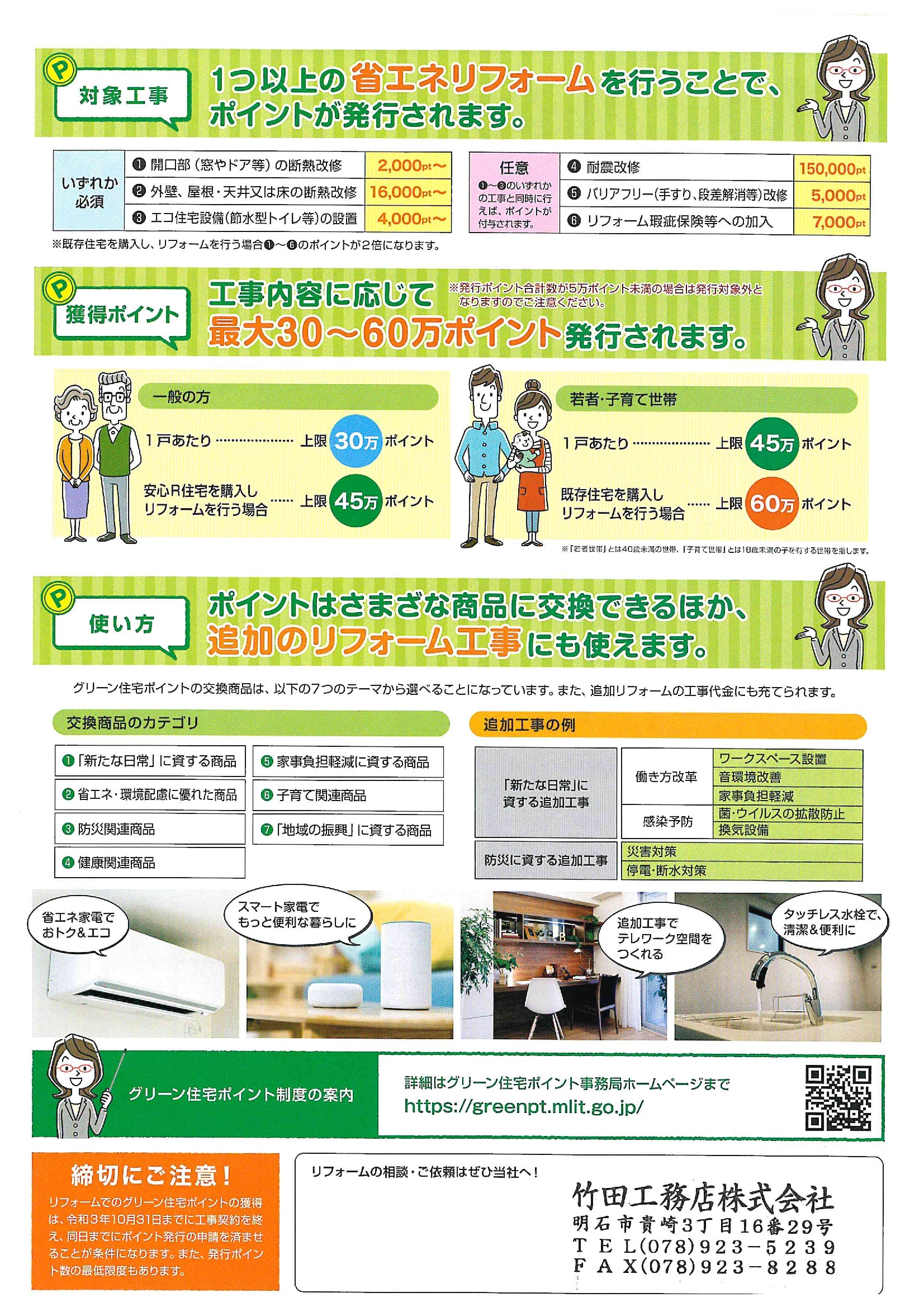 グリーン住宅ポイントでお得にリフォーム