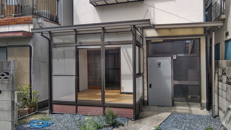 【ブログ】強風による雨漏り処理(明石市)