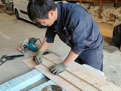 下地寸法取り