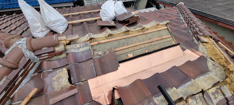 【ブログ】U邸屋根雨漏り修繕(明石市)
