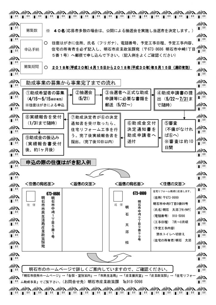 明石市住宅リフォーム助成