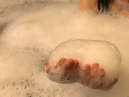 あわあわお風呂!!