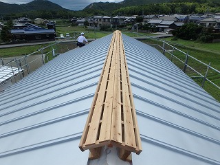木の家新築の現場から(高砂市)