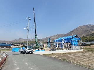 Mさんの家新築工事 上棟(高砂市)