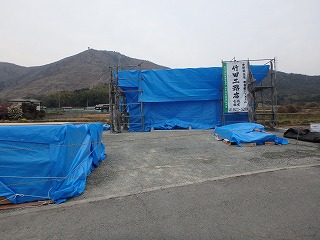 Mさんの家新築工事 上棟(高砂市)