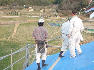 Mさんの家新築工事 上棟(高砂市)