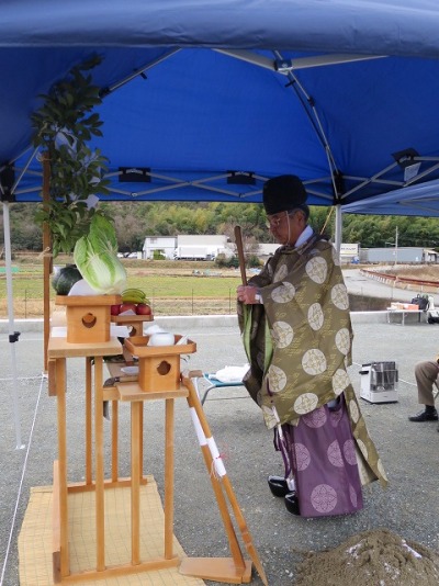 Mさんの家新築工事　着工（高砂市）