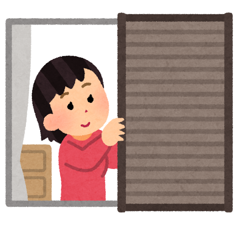 【ブログ】採風雨戸?🤔